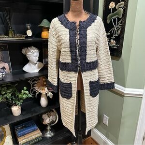 The Extreme Collection Knit Cardigan Jacket Size Medium